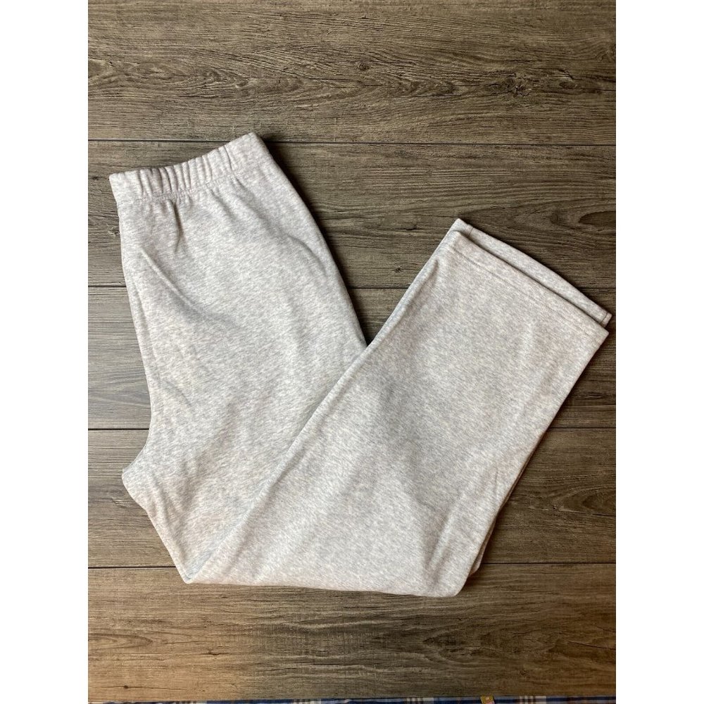 FABLETICS Women's Go-To Wide Leg Sweatpants Light Heather Gray  Size XL NWT